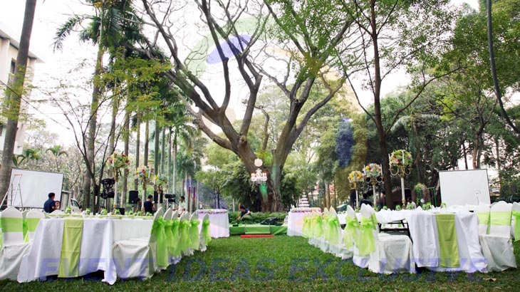 Những địa điểm tổ chức tiệc cưới ngoài trời tại tphcm